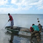 Fiskare i lagunen
